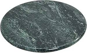 KUSH Ring Base Rolling Pin Board Roti Maker Chakla 9 Inch (Green)