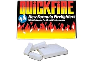Fire Lighters Quickfire Firelighters Bulk Pack Hotspots Burners BBQ COAL LIGHTERS WOOD BURNERS