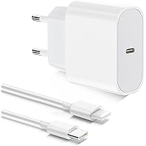 Chargeur IPhone, 20W Chargeur Rapide I-Phone PD&QC Prise USB