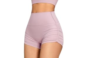 BOVLDEMT Cycling Shorts Women Crossover Gym Shorts with Pockets Ultra-Thin for Summer