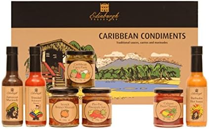 Edinburgh Preserves Caribbean Condiments, Curries &amp; Sauces Hamper