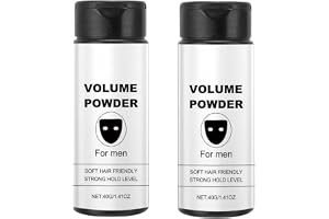2x Volympuder För Män, Hårstylingpuder, Långvarigt Stylingpuder, Ger Direkt Textur Och Volym, Lätt Att Applicera Och Bära, Naturliga Ingredienser, Stark Stadga