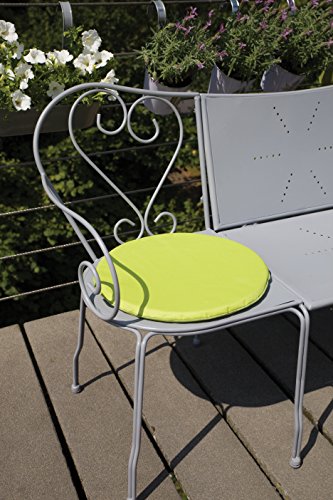 Fallen Fruits Kissen rund mit Magnet – grün - 2