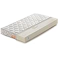 Marcapiuma - Materasso bambino Lattice 60x120 alto 12 cm - TEDDY - Materassino Baby 100% Lattice Dormire Sano e Naturale - Ri