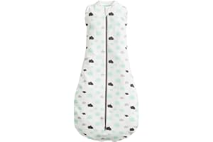 POUCHTALES Cocoon Gigoteuse d'emmaillotage pour Nouveaux-Nés 1.0 tog | Sac de Couchage Bébé prévention du réflexe de Moro | Gigoteuse Bébé | 0-12 mois