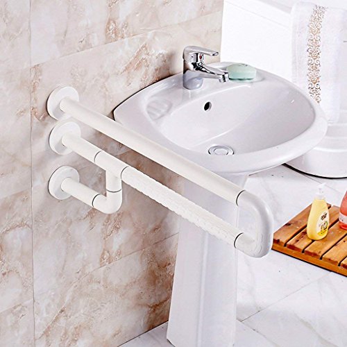 Preisvergleich Produktbild GWFVA Edelstahl Badezimmer Haltegriff Handlauf Wand Weiß