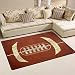 Produktbild COOSUN American Football Area Rug Carpet Non-Slip Floor Mat Doormats for Living Room Bedroom 78.7 x 50.8 cm ( 31 x 20 inch )