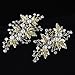 Remedios Light Gold Leaves Pearl Wedding Hair Clip Hair Accessory
