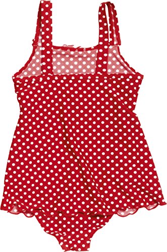 Playshoes Mädchen Uv-Schutz Badeanzug mit Rock Punkte - 2