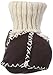 Playshoes Baby Lambskin Booties/ Shoes with Knit Wrist Handmade Soft Shoes