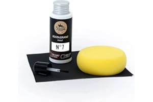 SOFOLK DEPUIS 1989 SOFOLK - Kit di ritocco per Pittura Pelle/Ecopelle – Manutenzione per Sedile e Volante di Auto, Divano, Scarpe (7-EGGSHELL)