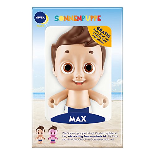 NIVEA SUN Puppe Max, Gratis beim Kauf von 2 NIVEA SUN Produkten, 1er Pack (1 x 1 Stück) - 5