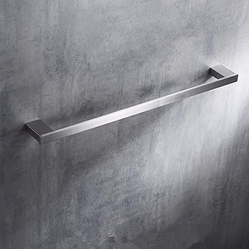 lzzfw Towel bar single rod 304 stainless steel wire towel hanging rack towel rack, 60CM