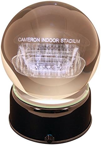 NCAA Duke Blue Devils Crystal Ball, 4"