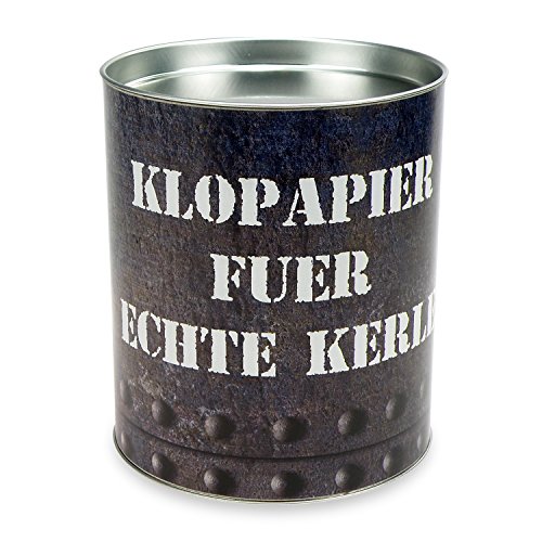 Preisvergleich Produktbild Geschenkdose, Toilettenpapier - für echte Männer