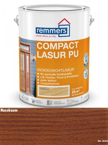 Remmers Compact-Lasur PU - nussbaum 750ml
