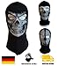 Produktbild Bandana Guru Sturmhaube Geister Totenkopf Schädel Maske Balaclava Ghosts Skimaske Motorradmaske Windmaske Snowboardmaske für Outdoor Sport Paintball (Skull Smile)