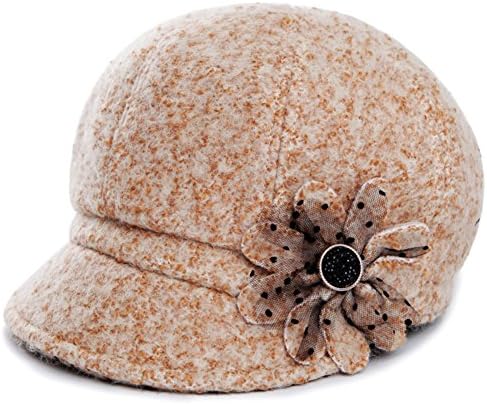 YJRA DHDB Woollen Beret/Warm Mother Hat/Cap-A One Size