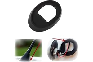 GOFORJUMP Junta de Goma con Base de Antena para V/W V/olkswagen FOR B/Ora para G/olf Mk4 para P/olo Negro