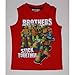 VEST SUMMER TEENAGE MUTANT NINJA TURTLES T-SHIRT CHILDREN'S 3/8-OE1298 YEARS Years 08 white