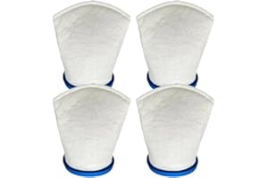 WHYCHSTORE 4 Stück Pool-Filternetz, Ersatz-Sand- und Schlammfilterbeutel für Pool Blaster Max Li 30000 ml und ähnliche Geräte, Ersatz-Pool-Blaster-Filterbeutel für FX-4 JPV200, doppelt genähtes Design