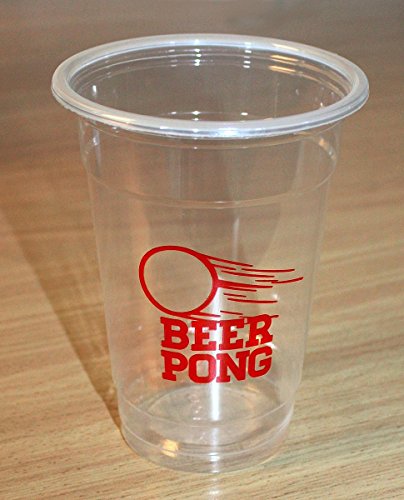 Beer Pong Spiel – 12 Becher & 2 Bälle TOP SET - 4