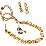 Zephyrr Kundan Necklace Earrings Jewellery Sets Handmade for Women and Girls RS.429 (81.00% Off) - Amazon