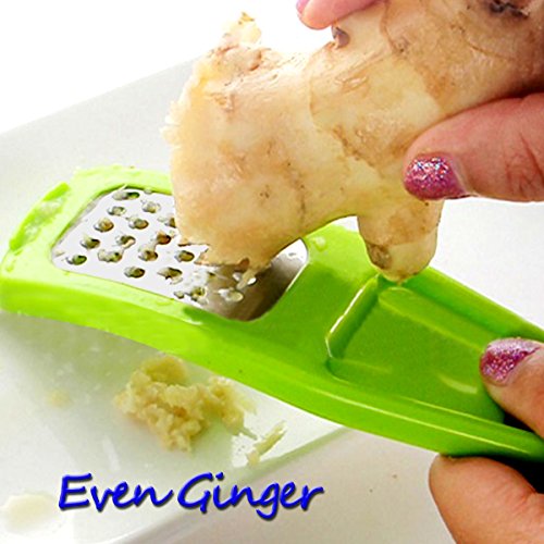 Der Wolf Moon® Knoblauch Cube Chopper Schneide Hand Presser Knoblauch Grinder Crusher und Magic Silikon Knoblauch Schäler Set - 5