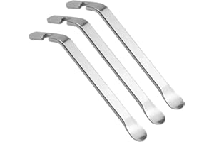 Fodlon Leve per Pneumatici, 3pcs Leve Pneumatici della, Acciaio Inossidabile Leve per Copertoni Bici per Riparazione Moto, Bicicletta, Camera d'Aria Auto