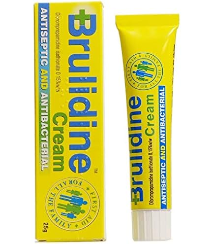 BRULIDINE CREAM, LLOYDS ANTISEPTIC CREAM, CAREWAY ANTISEPTIC 0.15%W/W