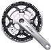 Produktbild Shimano Deore FC-M591 Kurbelgarnitur silber Kurbelarmlänge 175 mm 2018 MTB