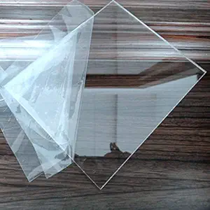 BIGIMALL Clear/Transparent Acrylic 4 Pieces Plexiglass 1mm Sheet 12