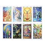 Tarot Karten 78 Karten Rad Des Jahres Lesen Sie Die Schicksals-Tarot-Karte Für Den Persönlichen Gebrauch by 