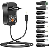 Zolt 36W Adaptateur Secteur Universel AC à DC 3V 4.5V 5V 6V 7.5V 9V 12V 1A 2A 3A Transformateur d'alimentation à Découpage av