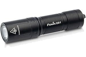 Fenix E01 V2.0, E03R Unisex Adulto, Nero, Unica