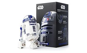 Sphero R2D2 Droide Star Wars, luci LED incluse, portata Bluetooth fino a 30 metri, compatibile iOS e Android