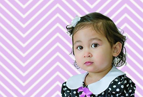 Ella Bella Photography Backdrops Lavender Chevron 1.22 x 3.65m (4ft x 12ft)
