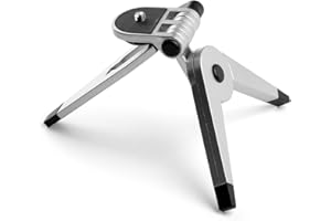 Fotover Universal Mini Lightweight Table Top Camera Tripod Stand and Grip Stabilizer with Phone Bracket Mount for iPhone 8 7 6 6s plus 5 5s Other Smartphones