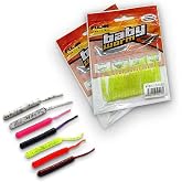 Fujin Baby Worm 5.2 Cm Floating LRF Silikon Yem Pearl White Glow