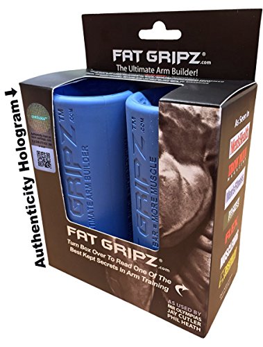 Fat Gripz Ultimate Hantelgriffe, Ø 5,7cm , blau, 854078001014
