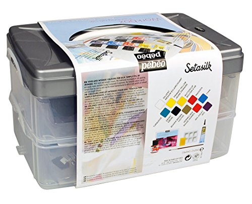 Pebeo 758407 Atelierset Setasilk Seidenmalfarbe 10 x 45 ml - 2