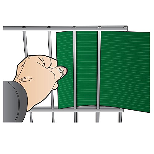 Zaunblende PVC Easy 0,19 x 2,55m anthrazit – RAL 7016 - 2