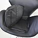 Rounded Styling Chair - Black