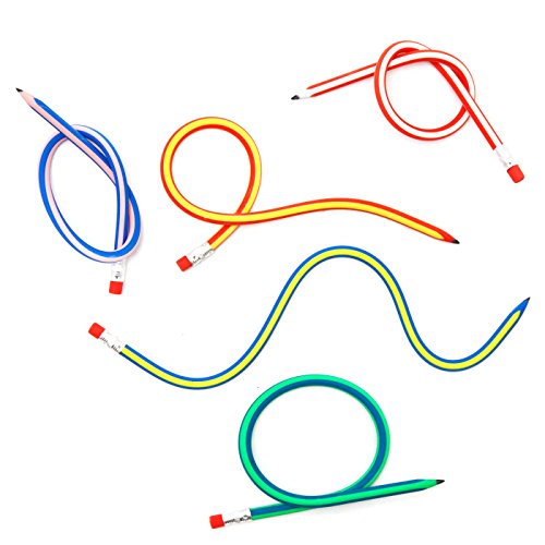 10x Riesen Biegebleistift XXL biegsame flexible Bleistifte Biegebleistifte 32cm