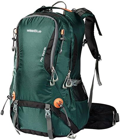 Outdoor Backpacks Xuan - worth having Mountaineering Bag Men And Women 40L50L Men's Travel Bag Travel Backpack Outdoor Bag YKK Zipper Duraflex Buckles+ Rain Cover