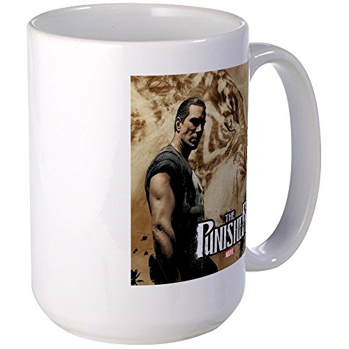 Cafepress Punisher Tiger Large Mug Coffee Mug Large 15 Oz | Desertcart  Gambia