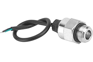 FAFEICY Sensore di Pressione dell'Acqua ad Alta Precisione con Segnale Analogico IP65, Trasduttore di Pressione per Intervallo 0-5 BAR