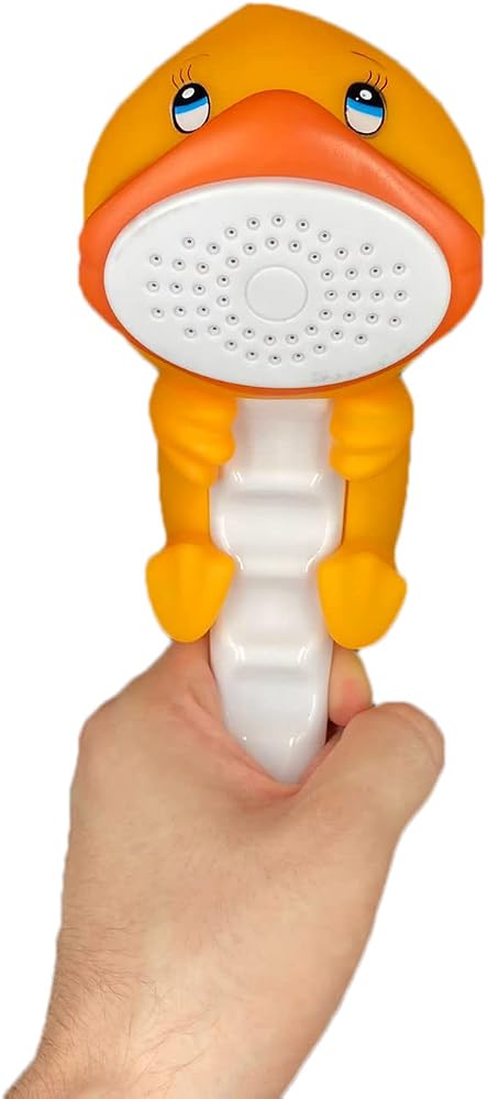 Bluefox Sevimli Hayvan Figürlü Bebek Duş Başlığı – Annelerin Yardımcısı Eğitici Banyo Oyuncağı, Kolay Kurulum, El-Göz Koordinasyonu Geliştirici, Çocuklar İçin Renkli ve Eğlenceli