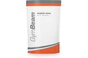 GymBeam Anabolic Whey - Proteine in Polvere Multicomponente con Whey Protein, Arricchite con Creatina Monoidrato e Peptidi di Glutammina, con Aminoacidi Essenziali (1000 g, Vanilla)