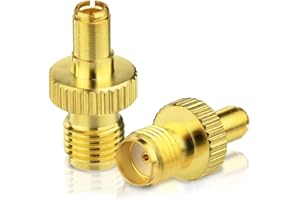 Bingfu SMA-Buchse auf TS9-Stecker Adapter für 4G LTE-Router, Mobiler Hotspot, MiFi-Router, Mobilfunk-Breitband, USB-Modem-Dongle-Adapter, 2-Stück